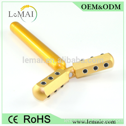 Derma Roller 24K Energy Beauty Bar Y Shape Face Rollers